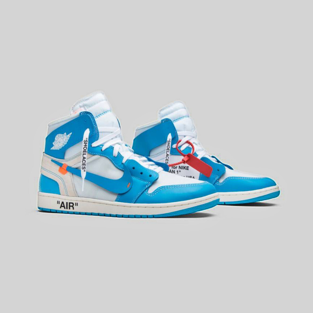 Off-White x Air Jordan 1 Retro High OG ‘UNC’ (2018)